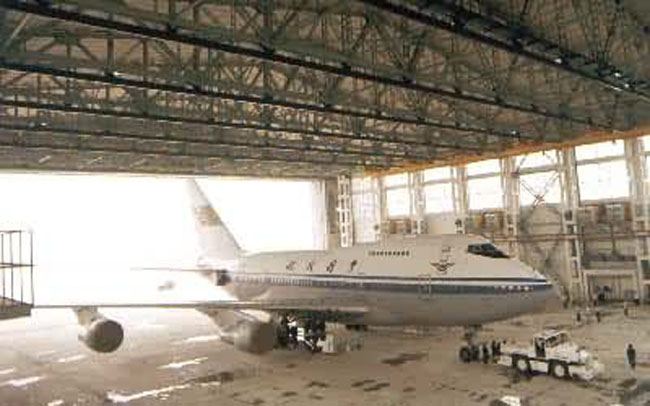 万宁机库网架工程